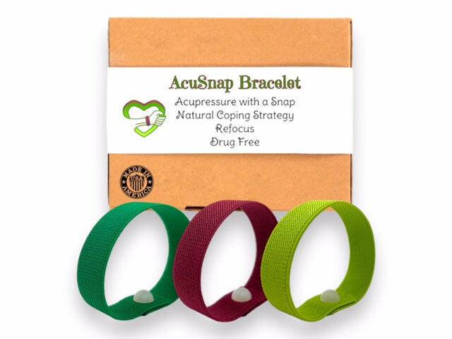 AcuSnap Elastic Band – Snap Technique & Acupressure for Mindfulness & Healthy Habits