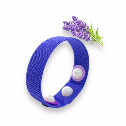 Lavender Sleep Bracelet – Calming Acupressure for Anxiety Relief and Sleep Support – 3 Acupressure Bead Design for Natural Relaxation