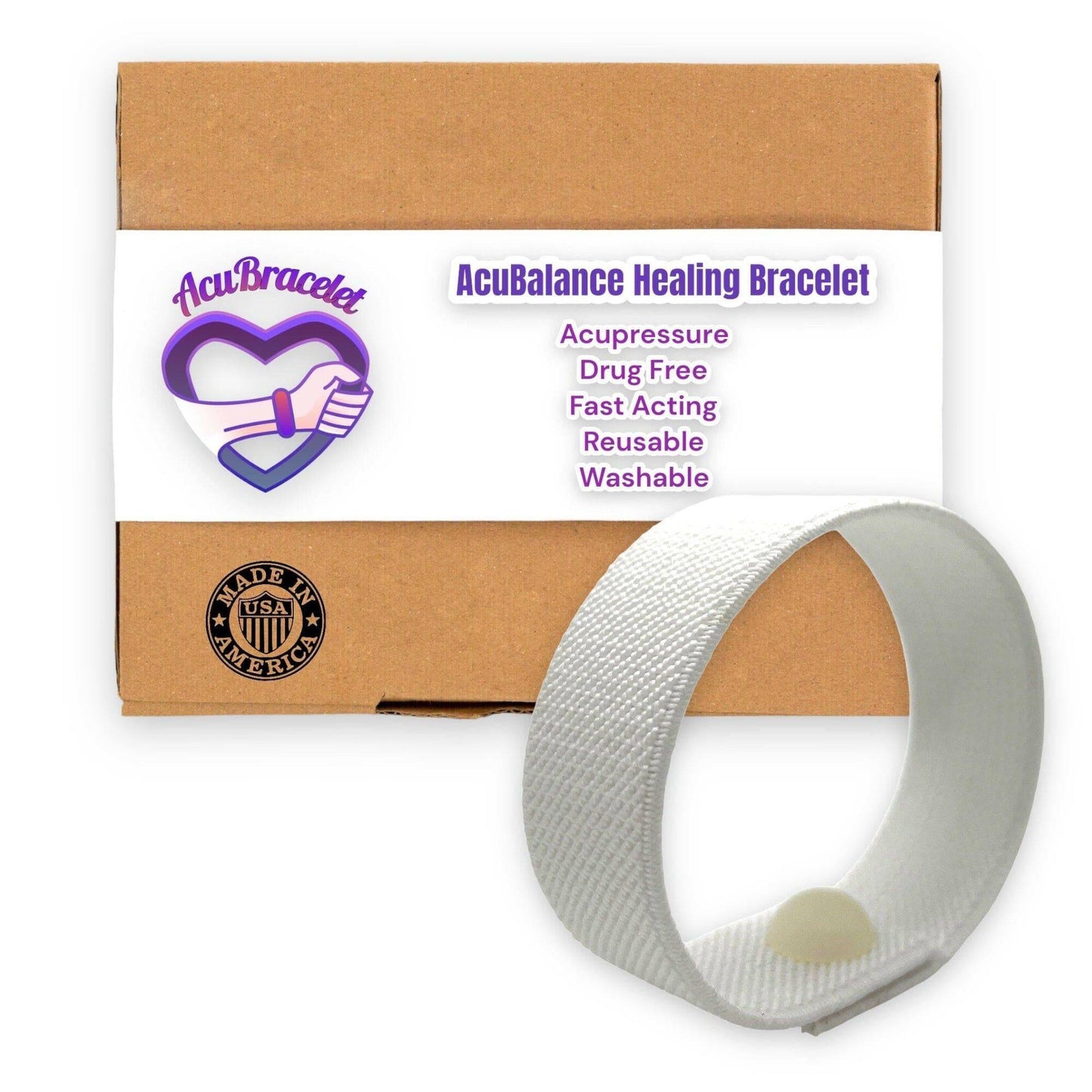 Acusnap Calming Bracelet–Acupressure for Stress, Sleep, Mood