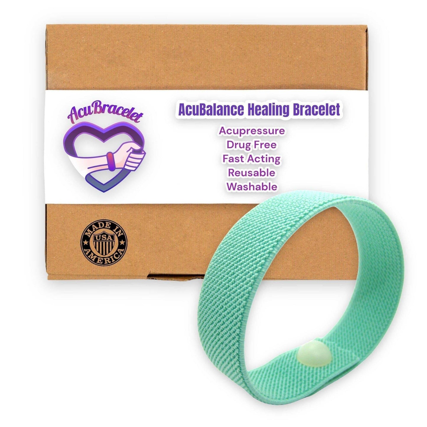 Acusnap Calming Bracelet–Acupressure for Stress, Sleep, Mood