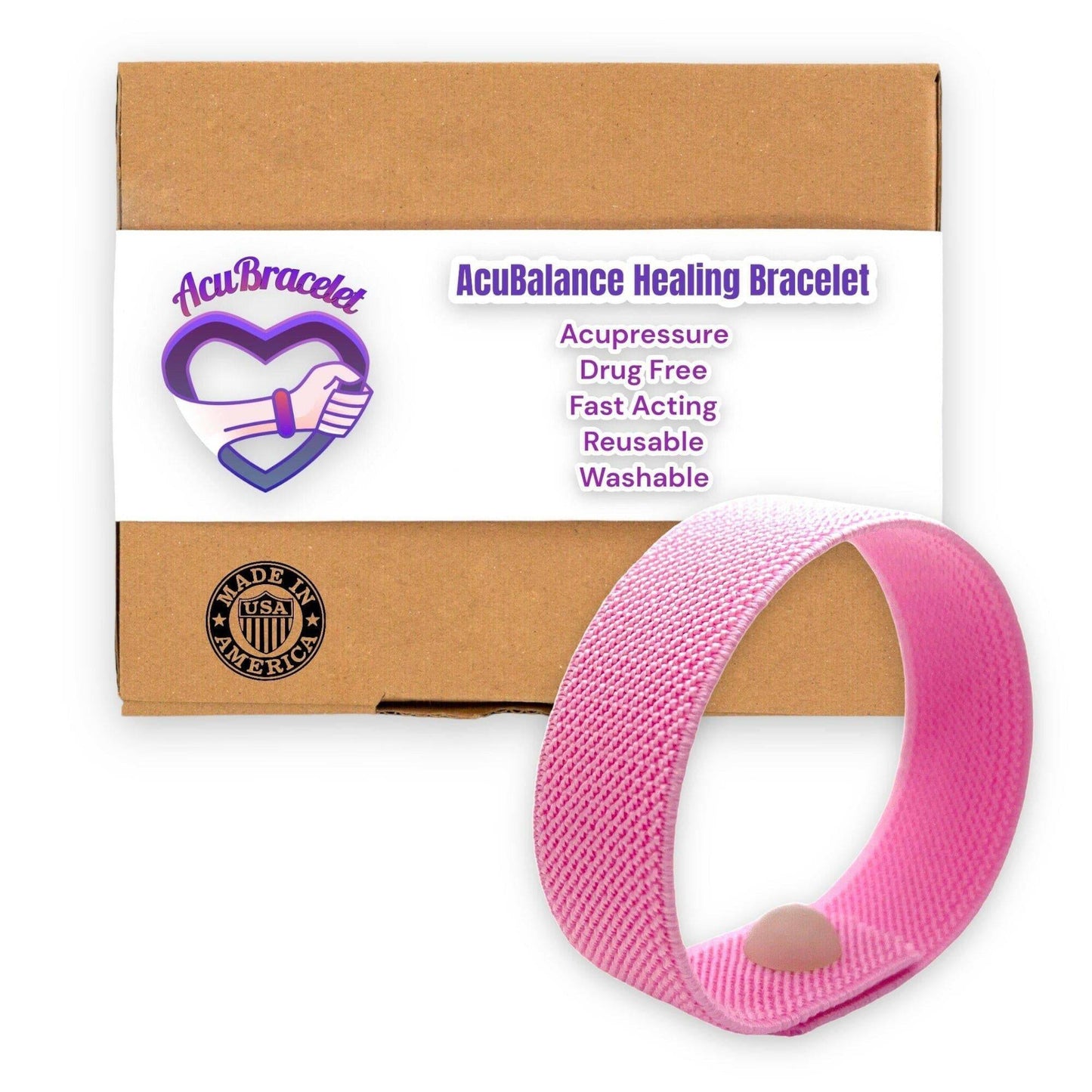 Acusnap Calming Bracelet–Acupressure for Stress, Sleep, Mood