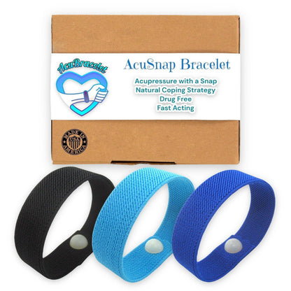 AcuSnap Elastic Band – Snap Technique Acupressure Bracelet for Special Needs & Concentration