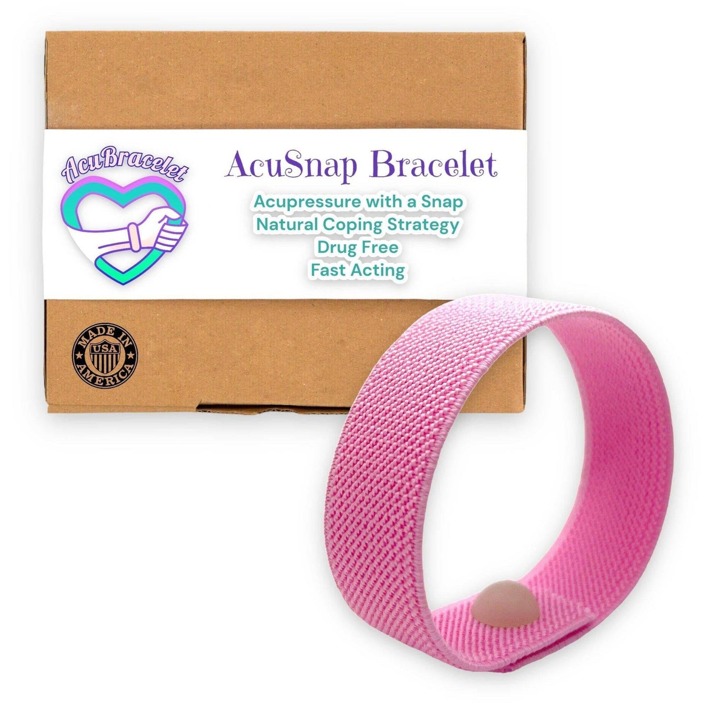 AcuSnap Elastic Band – Snap Technique & Acupressure Bracelet for Kids, Teens, and Adults