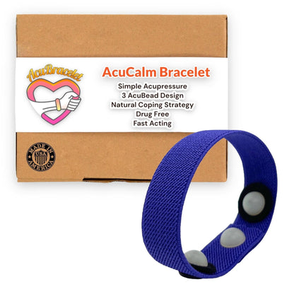 Sleep & Stress Relief Bracelet – Acupressure & Snap Technique for Mood Support